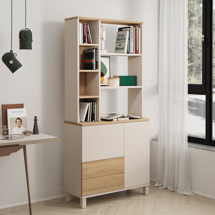 Hanah Home Mood - MD6-CS en Arena y Roble Hanah Home Mood - MD6-CS en Arena y Roble
